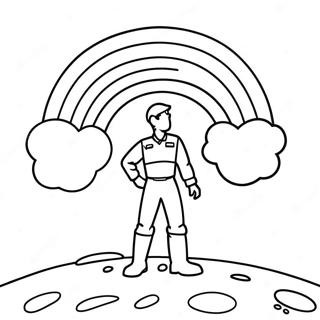 Pagini De Colorat Cu Curcubeul Majestic 84525-25601