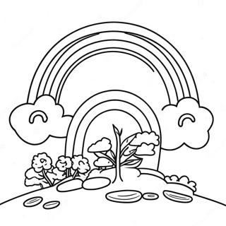Pagini De Colorat Cu Curcubeul Majestic 84525-25603
