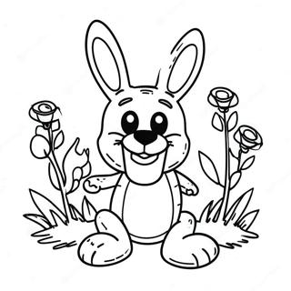 Pagina De Colorat Cu Spring Trap Infricosator 84625-25675