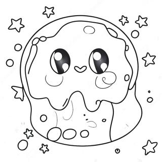 Pagina De Colorat Cu Slime Stralucitor 84881-25961