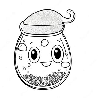 Pagina De Colorat Cu Slime Stralucitor 84881-25962