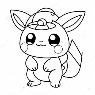 Pokemon Dragut In Costume Pagina De Colorat 84930 25996