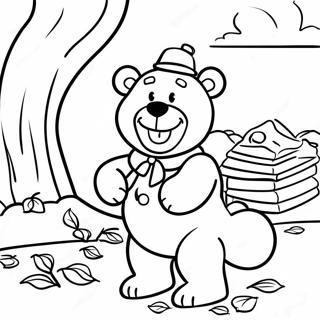 Berenstain Bears Desene De Colorat