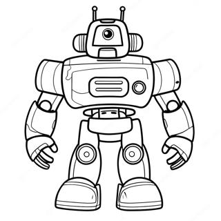 Rescue Bot Desene De Colorat