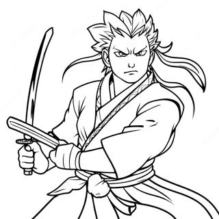 Pagini De Colorat Cu Rengoku Cu Sabie 85726-26619