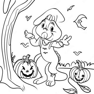 Halloween Disney Mare Desene De Colorat