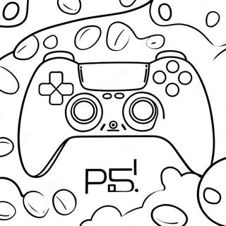 Pagina De Colorat Controler Ps5 Dualsense 86312-27074