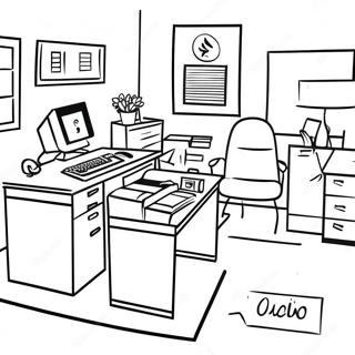 Pagini De Colorat Cu The Office Desene De Colorat