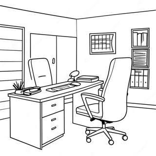 Pagini De Colorat Cu The Office Desene De Colorat