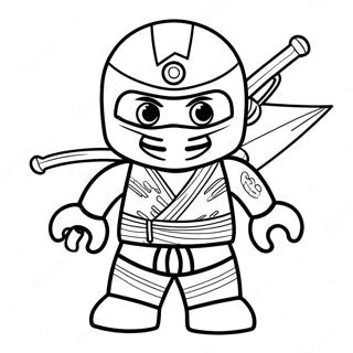 Kai Ninjago Desene De Colorat