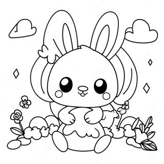 My Melody Cu Prietenii Desen De Colorat 8746-908