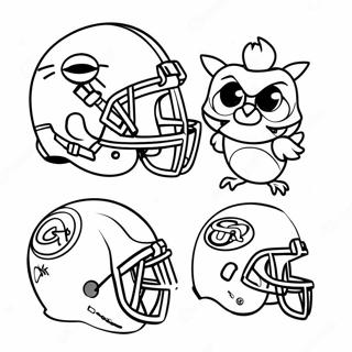 Pagina De Colorat Cu Mascotele Superbowl 2024 87673 28135