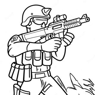 Pagina De Colorat Ofiter Swat In Actiune 88032 28587