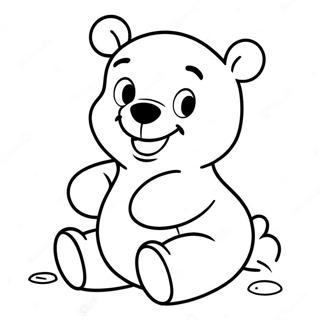 Pagini De Colorat Cu Bebe Winnie The Pooh 88056-28602