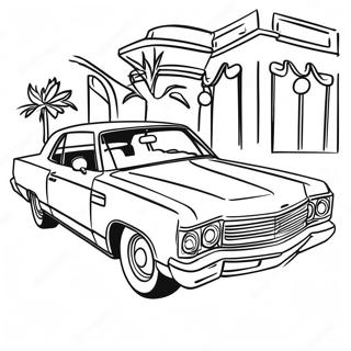 Pagini De Colorat Cu Low Rider Stilat 88162 28689