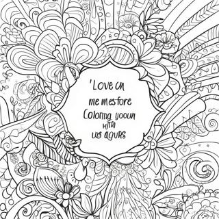 Desen De Colorat Cu Citat Inspirational Pentru Adulti 88415-28879
