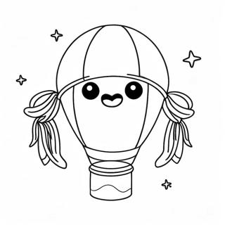 Pagini De Colorat Cu Balonul Colorat De Absolvire Pentru Gradinita 88676-29089