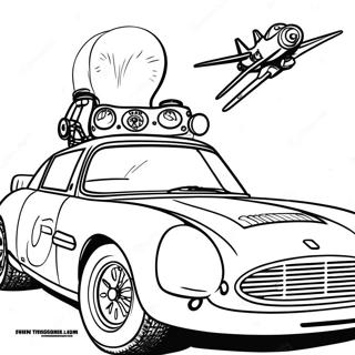 Desen De Colorat Cu Finn Mcmissile Spion 88781-29173