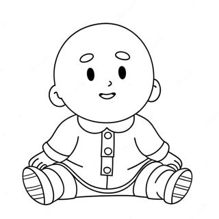 Caillou Desene De Colorat