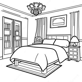 Pagina De Colorat Cu Dormitor 88931-29280