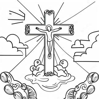 Pagina De Colorat Cruce De Botez 89243-29530