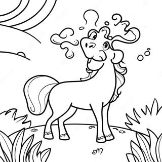 Pagina De Colorat Povestea Creatiei Colorate 89269 29549