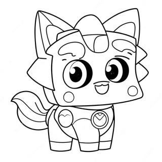 Pagina De Colorat Unikitty 89368-29613