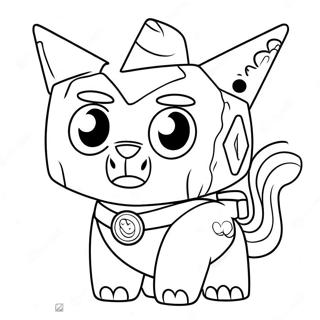 Pagina De Colorat Unikitty Suparata 89370-29622
