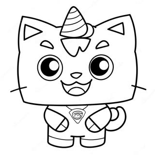 Pagina De Colorat Unikitty Suparata 89370-29623