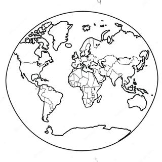 Pagini De Colorat Cu Harta Lumii Interactiva 89655 29846