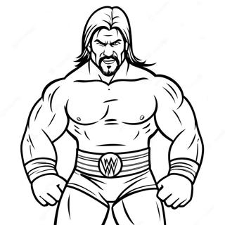 Pagini De Colorat Cu Actiune Din Wwe 90091-30179