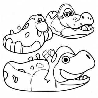 Crocs Desene De Colorat