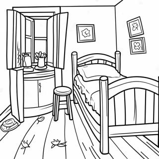 Van Gogh Pagini de colorat