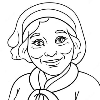 Mrs Claus Desene De Colorat