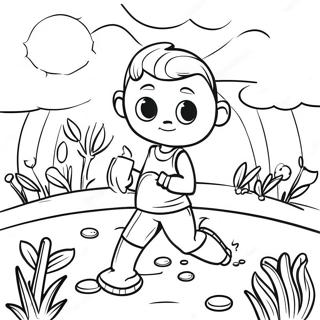 Pagini De Colorat Cu Personaje Distractive Din Garten Of Banban 6 91355 31232