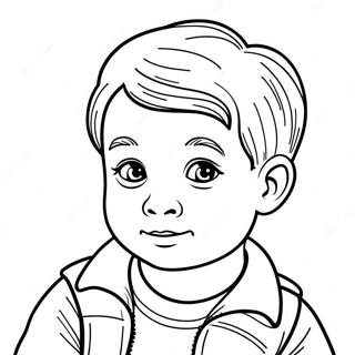 Copil Increzator Pagina De Colorat 91483 31330