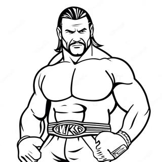 Pagini De Colorat Showdown Colorat Cu Wrestleri Wwe 91534-31375