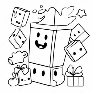 Pagina De Colorat Cu Alphablocks Fericiti 91813 31590