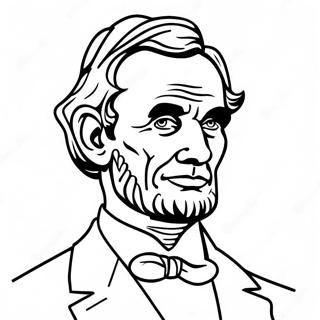 Abraham Lincoln Desene De Colorat