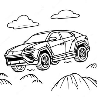 Lamborghini Urus Off Road In Pagina De Colorat 9206-917