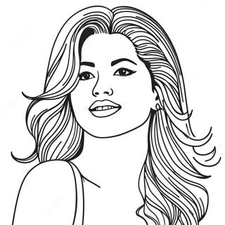 Selena Desene De Colorat