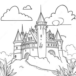 Pagini De Colorat Castel German Fermecator 92687-32274