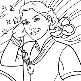 Pagini De Colorat Cu Medaliat Olimpic 92789-32350