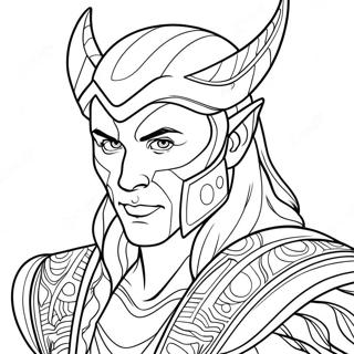 Loki Desene De Colorat