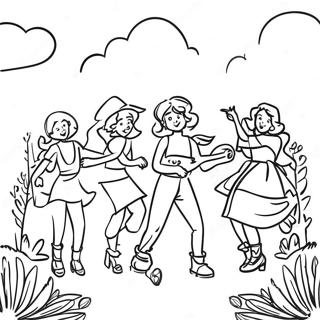 Pagini De Colorat Cu Festivaluri Traditionale De Tara 93459 32878