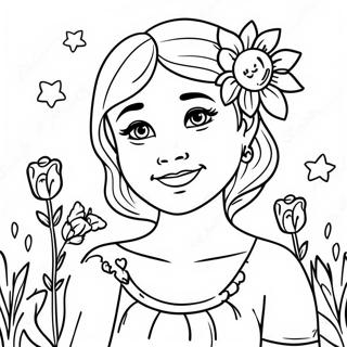 Pagina De Colorat Cu Felicitare Vesela Pentru Ziua Mamei Fericite 93766 33115