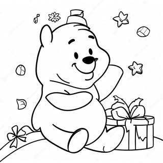 Winnie The Pooh Crăciun Desene De Colorat