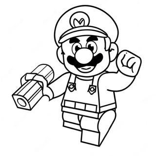 Lego Mario Desene De Colorat