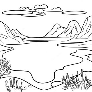 Desen De Colorat Biome Arctic Tundra 95183 34405