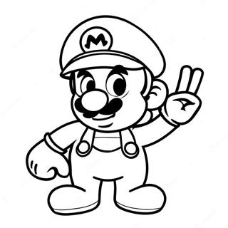 Filmul Nou Super Mario Bros Desene De Colorat